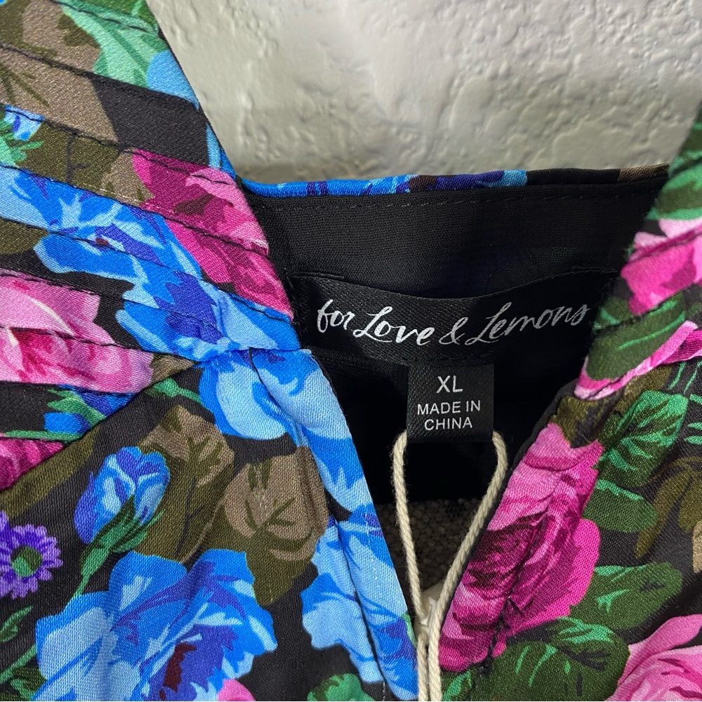 For Love & Lemons Midnight Rose Marley Maxi Dress - Picture 6 of 10